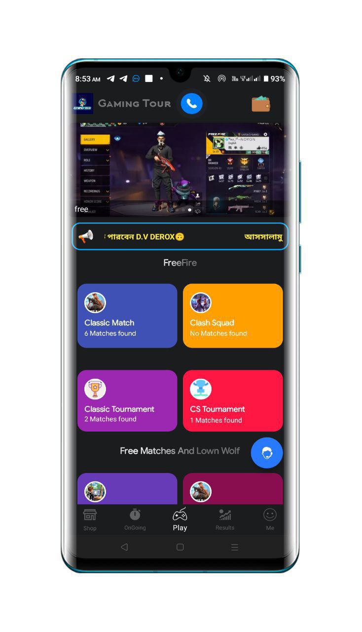 Gaming Banner